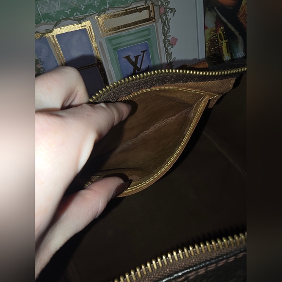 Louis Vuitton Signiture Monogram Speedy 30 (EUC)(TH0031)(2001)(COA) - Picture 9 of 13